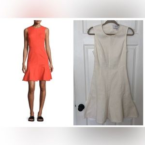 Derek Lam 10 Crosby Sleeveless Paneled Fit and Flare Dress
